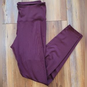 Old Navy Maroon Leggings Size Large